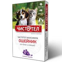 Ошейники для щенков и котят Чистотел Максимум Юниор  (красный) п/б и п/к /100шт/С613