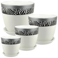 Бутон Зебра из 4-х/РС180/704309