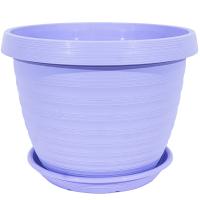 Цветочный горшок Толедо 7л лаванда с поддоном 5PL0478 Цветочный горшок Толедо 7л лаванда с поддоном 5PL0478