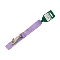 Поводок капрон 25мм*3м сиреневый со светоотражающими полосами DONBARON Поводок капрон 25мм*3м сиреневый со светоотражающими полосами DONBARON