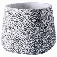 Кашпо Etno d13; h11см серый 062634