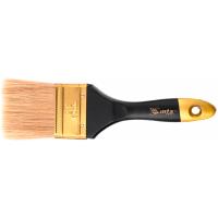 Кисть плоская "Профи" 2,5" натуральная щетина дерев. ручка 83153 /MATRIX