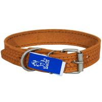 Ошейник кожа 30мм 1слойный Н/У 58-61см/40823