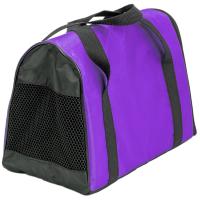 Сумка переноска ЧИП Туннель №0 нейлон с сетчатым окном 33*18*21см фиолетовая/9005фиол/Дарэлл