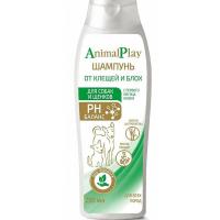Шампунь Энимал Плей БИО против блох и клещей для собак и щенков 250мл Шампунь Энимал Плей БИО против блох и клещей для собак и щенков 250мл