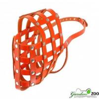 Намордник для собак кожа №7 57-14см Намордник для собак кожа №7 57-14см