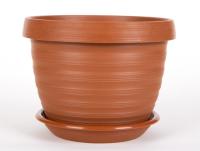 Цветочный горшок Толедо 7л терракот с поддоном 5PL0477 Цветочный горшок Толедо 7л терракот с поддоном 5PL0477