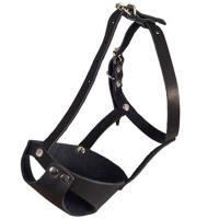 Намордник кожа цельнокроеный Французский Бульдог/04017012/Каскад Намордник кожа цельнокроеный Французский Бульдог/04017012/Каскад