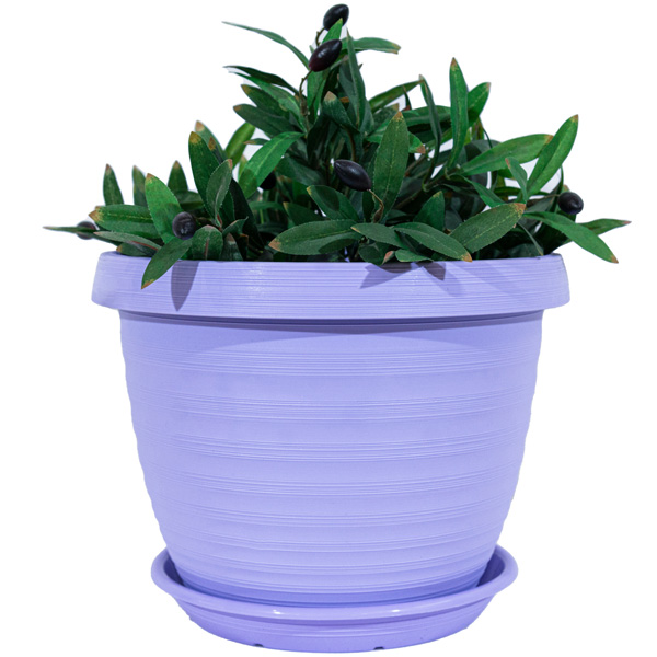 Цветочный горшок Толедо 7л лаванда с поддоном 5PL0478 Цветочный горшок Толедо 7л лаванда с поддоном 5PL0478