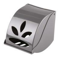 Держатель для туалетной бумаги закрытый Эконом серый Держатель для туалетной бумаги закрытый Эконом серый