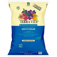 Грунт Живая земля TERRA VITA цветочный 10л