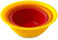 Миска-салатница набор 3шт(0,8л,1,5л,2,5л) колор С141-04-КОЛ /12шт/Мартика