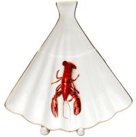 Икорница 20,5*21*3см Рак речной 102-12011 /36шт/PSF