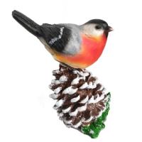 Снегирь на шишке L6W11H13см 718129/W036 
