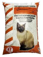 Наполнитель Ерошка впитывающие мелкие гранулы 17л 10кг