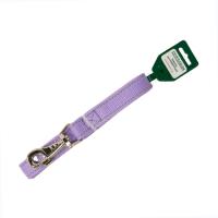 Поводок капрон 25мм*2м сиреневый со светоотражающими полосами DONBARON Поводок капрон 25мм*2м сиреневый со светоотражающими полосами DONBARON