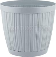 Кашпо Барселона D270 9,6л утренний туман с прик. под. IG6232 /12шт/ПР