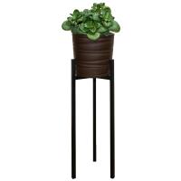 Подставка ЛОФТ черный 1 горшок 24-70см РЗДИ