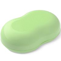 Мыльница закрытая Вояж с щеткой светло-зеленая С13 /38шт/Мартика Мыльница закрытая Вояж с щеткой светло-зеленая С13 /38шт/Мартика