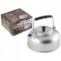 Чайник 1л походный с крышкой алюминиевый СК-071