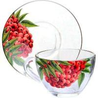 Чайная пара Живая природа. Рябинка 337-Д /6шт/ДК