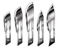 Лезвие съемное к скальпелю №24 Лезвие съемное к скальпелю №24