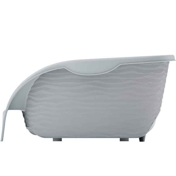 Лежанка пластиковая серый/М8827 Лежанка пластиковая серый/М8827