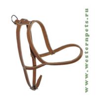 Шлейка кожа Средняя 50-58см/401 Шлейка кожа Средняя 50-58см/401