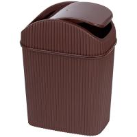 Ведро 2,5л д/мусора Стиль шоколадный А025 /16шт/Арз