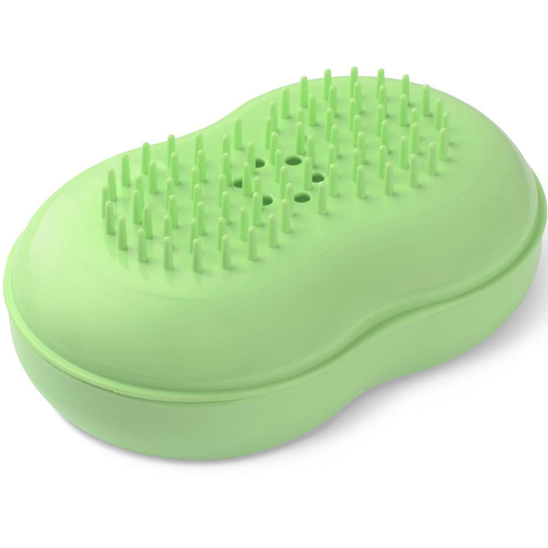 Мыльница закрытая Вояж с щеткой светло-зеленая С13 /38шт/Мартика Мыльница закрытая Вояж с щеткой светло-зеленая С13 /38шт/Мартика