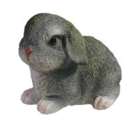 Зайка Тошка (серый) L16W11H15 713576/F709