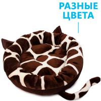 Лежанка 45*45*12см ЛМ-10 с хвостом и ушами