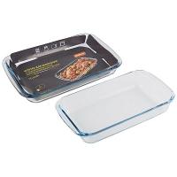 Форма д/запекания 3л Felicta боросил стекло прямоуг формы с ручками /6шт/007182/Mallony