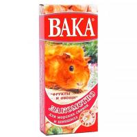 Лакомство для морских свинок,шиншилл Ассорти овощи и фруктыВака  150г Лакомство для морских свинок,шиншилл Ассорти овощи и фруктыВака  150г