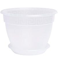 Кашпо для орхидей Антик 2,6л прозрачный 5PL0015