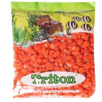 Грунт для аквариума Тритон блестящий 800гр оранжевый крупный/8 Грунт для аквариума Тритон блестящий 800гр оранжевый крупный/8