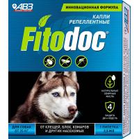 Капли FITODOC д/собак от 25кг п/блох и п/клещей 5шт/AB1762 Капли FITODOC д/собак от 25кг п/блох и п/клещей 5шт/AB1762