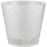 Кашпо д/орх Манхэттен 160мм 1,6л прозрачный с вставкой IG6706 /16шт/ПР 