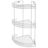 Полка для ванной угловая 3-х ярусная 19*19*40см хром 310756 Полка для ванной угловая 3-х ярусная 19*19*40см хром 310756