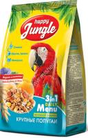 Хэппи Джангл для крупных попугаев основной рацион