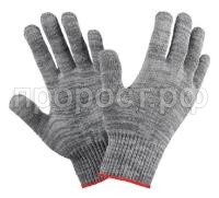 Перчатки без ПВХ 4Н хб средние 10класс серые Перчатки без ПВХ 4Н хб средние 10класс серые