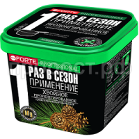 БФ ОГ Удобрение гран. пролонгир. Хвойное с биодоступ. кремнием, ведро 1 л БФ ОГ Удобрение гран. пролонгир. Хвойное с биодоступ. кремнием, ведро 1 л