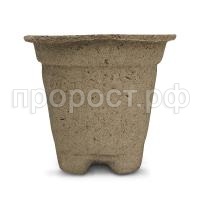 Горшки торфяные круглые с улучшенным дном 80х80 мм (уп.20 шт) горшок