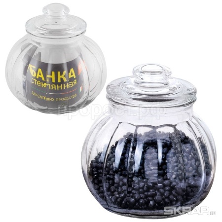 Банка д/сыпуч. прод. 2,25л BOLLA стеклянная с крышкой/12шт/003609/Mallony