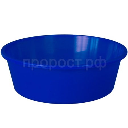Таз 16л круглый светло-синий 03027 /10шт/Арз