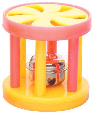 Игрушка для кошек Барабанчик с бубенчиком 4см NТA509 2шт.