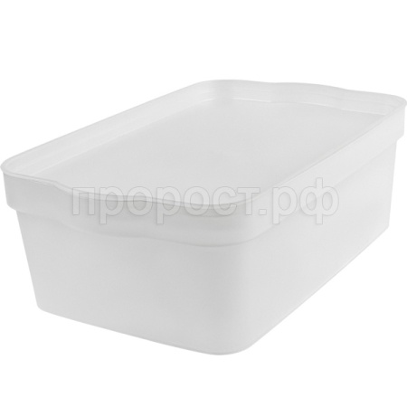 Ящик д/хранения 6л Keeplex Trendy с крышкой KL3502 /10шт/ПР