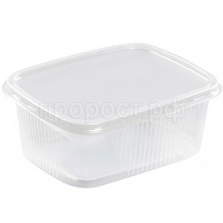 Контейнер 108*82мм 250мл (100шт) с крышкой ПП CLP 1766230 /10шт/ К