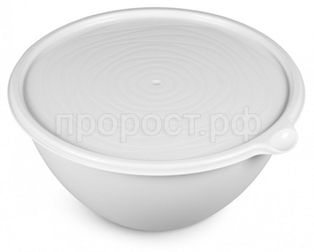 Миска-салатница Риччи 3,2л светло-серый С861СЕР /14шт/Мартика