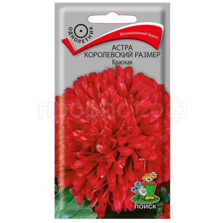 Астра королевский размер Красная 0,1г
